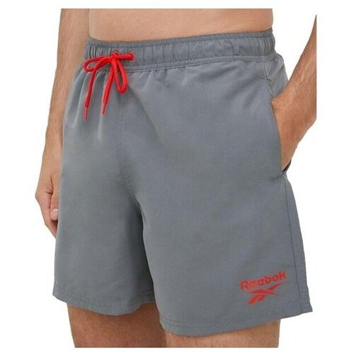 Reebok Hlače 3/4, 7/8 Swim Short Yale Siva Slike