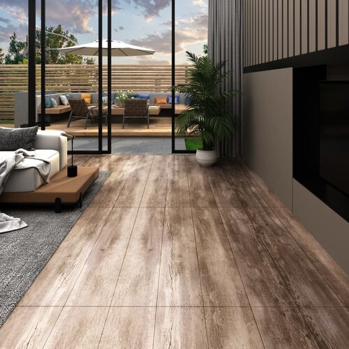 vidaXL Samolepilne PVC talne plošče 5,21 m² 2 mm spran les Cene