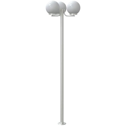  Vanjske podne lampe 2 kom. srebrne 215 cm nehrđajući čelik Slike