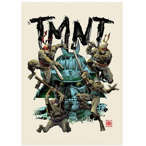 Fanattik Teenage Mutant Ninja Turtles art print, A3 Cene