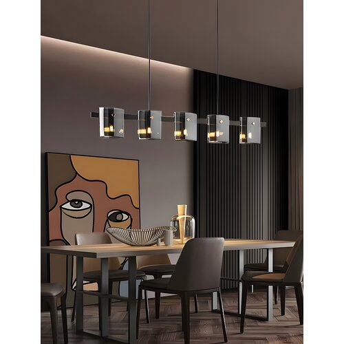 Toolight Stropni luster / zidni APP1706-5CP GREY G9 Slike