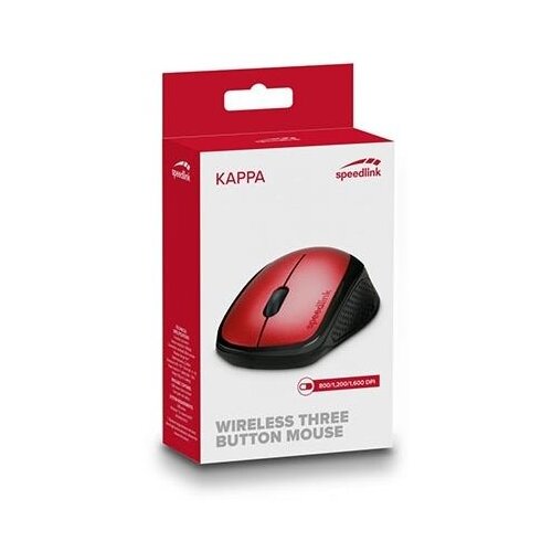  Miš SPEEDLINK KAPPA Wireless red, SL-630011-RD Cijene
