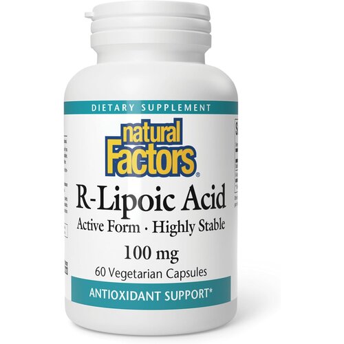 Natural Factors r-alfa lipoinska kiselina 100 mg &ndash; bioaktivni antioksidans Cene