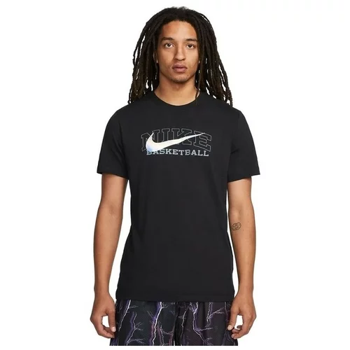 Nike Majice & Polo majice TEE SWOOSH Črna