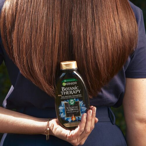 Garnier Botanic Therapy Magnetic Charcoal & Black Seed Oil šampon za mastne lase 250 ml za ženske Cene