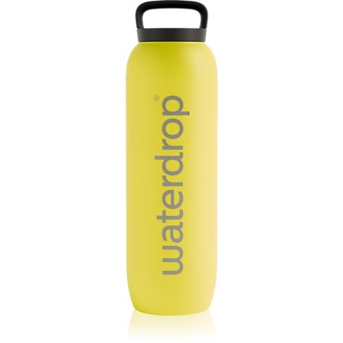 Waterdrop Thermo Steel All-Purpose termo steklenica brez pokrovčka Neon Yellow 1000 ml Slike