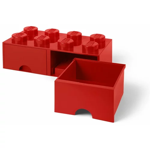 Lego Crvena kutija za pohranu s dvije ladice