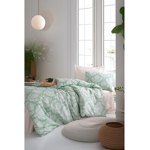 Mijolnir Post - Zeleni Pokrivač za Krevet sa Jastučnicom Slike