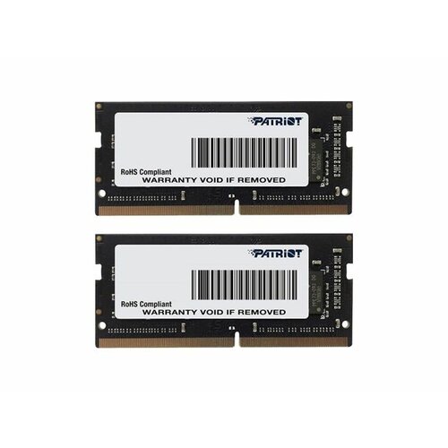 Patriot SODIMM DDR4 16GB 2x8GB 2400MHz Signature Dual Channel PSD416G2400SK dodatna memorija za laptop Slike