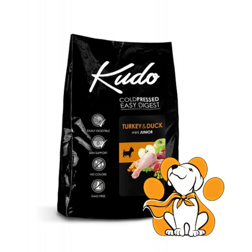 Kudo turkey & Duck Mini Junior 12kg, Ćuretina i Pačetina za Male Štence Cene