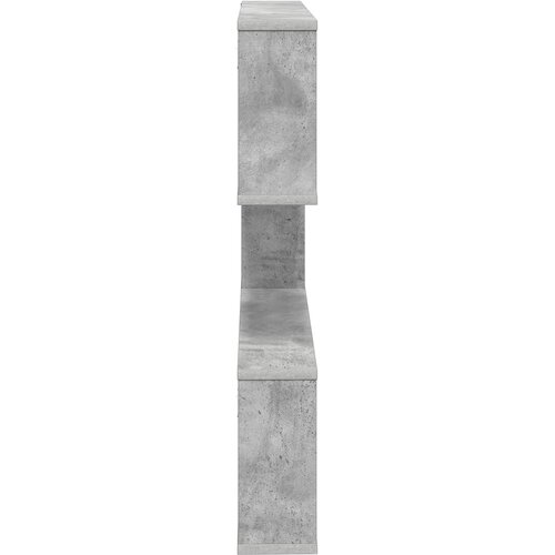  Polica na zidu Betonska siva 80 x 12 x 79,5 cm Slike