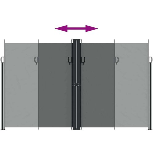 vidaXL Bočna tenda na uvlačenje antracit 200 x 600 cm Cijene