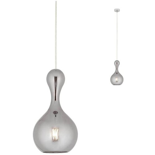  Redo 01-2256 - Luster na sajli LOB 1xE27/42W/230V prečnik 18 cm siv Cene