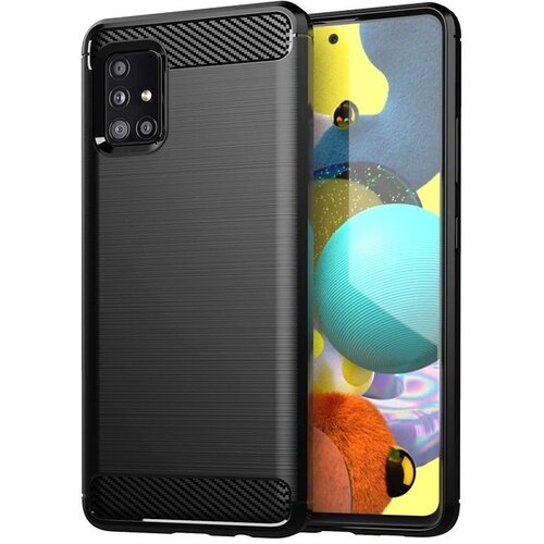 Carbon Case Fleksibilna futrola za Samsung Galaxy M51 crna Cijene