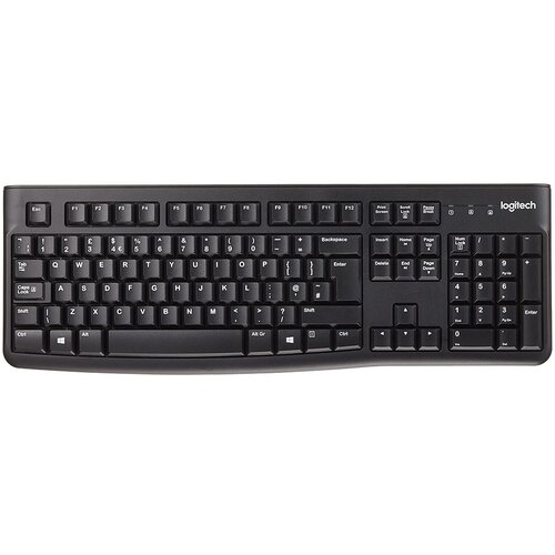 Logitech K120 (Eng) Keyboard black 920-002582 Cene