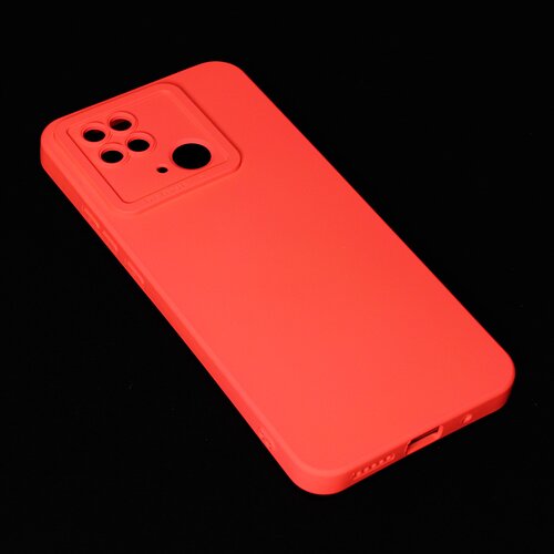 maska silikon color za xiaomi redmi 10C crvena Slike