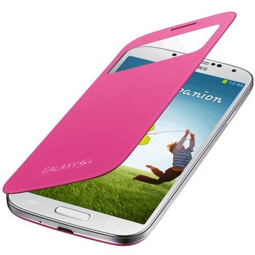 Samsung zaštitna maska za GALAXY S IV VIEW COVER Pink, EF-CI950BPEGWW Slike