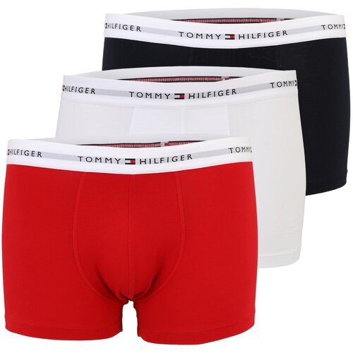Tommy Hilfiger Underwear Bokserice mornarsko plava / siva / crvena / bijela Cijene