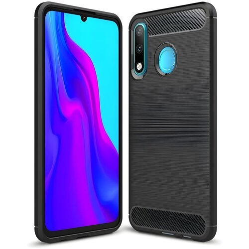 IZMAEL.eu Futrola Carbon Shield TPU za Huawei P30 Lite - Crna Cene