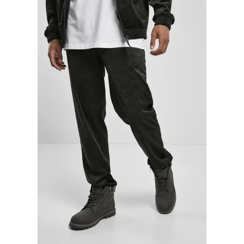 Southpole AOP Velour Pants Black