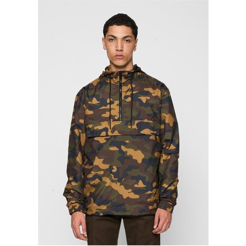 Urban Classics Camo Pull Over Windbreaker woodcamo Cene