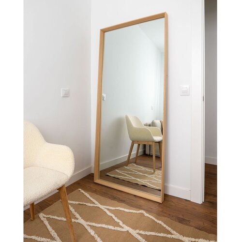 Kave Home Zidno ogledalo 80x180 cm Nerina Natural &amp;ndash; Slike