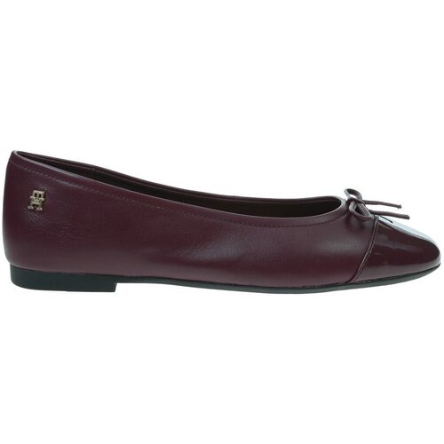 Tommy Hilfiger Nizki čevlji FW0FW08830H04 Bordo Slike