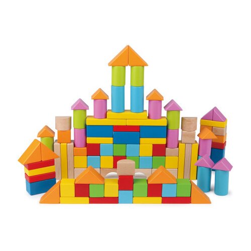 Hape drvene kocke 101 komad ( 003064 ) Slike