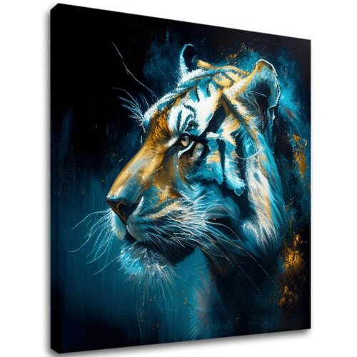 Dekorativna Slika  na platnu - premium art - tiger's mighty spirit () Cijene