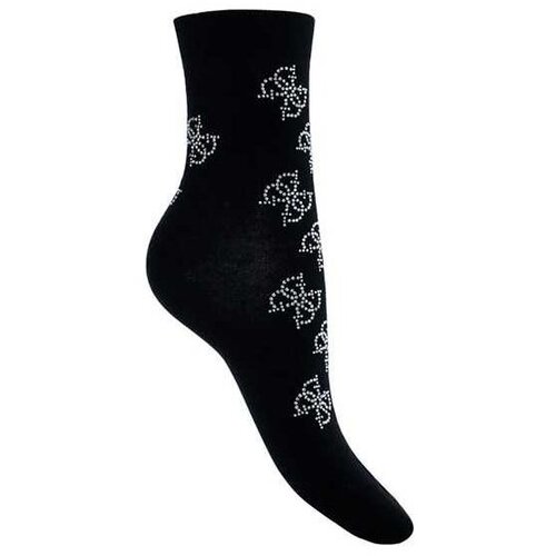 Guess logo print ženske čarape GO5RY02 KBZU0 JBLK Cene