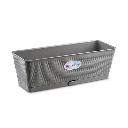 STEFANPLAST Saksija 50x18x16cm Liberty 87568 siva Slike