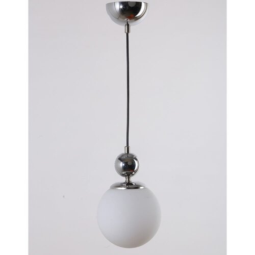 Squid Lighting viseča svetilka v srebrni barvi s steklenim senčilom &amp;oslash; 15 cm marble Slike