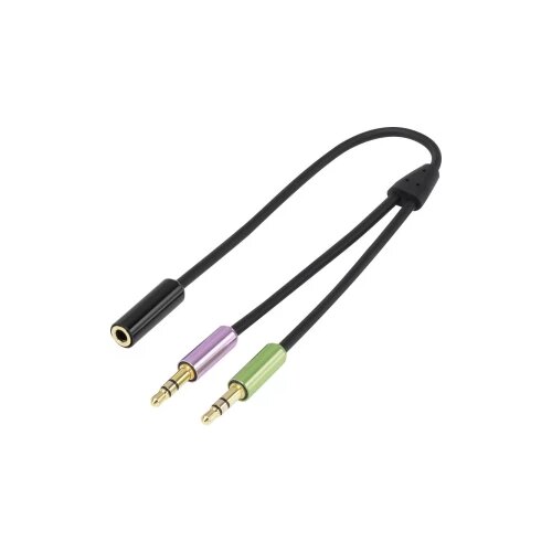 SpeaKa Professional SpeaKa SuperSoft adapter za utičnicu za slušalice 4pol. [2x 3,5 mm banana utikač - 1x Priključna doza za 3,5 mm banana utikač] C Cijene