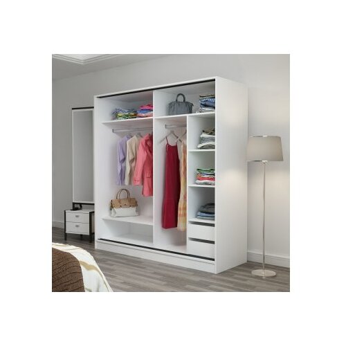 Hanah home Ormar Kale 220x210x52cm Bijeli Cene