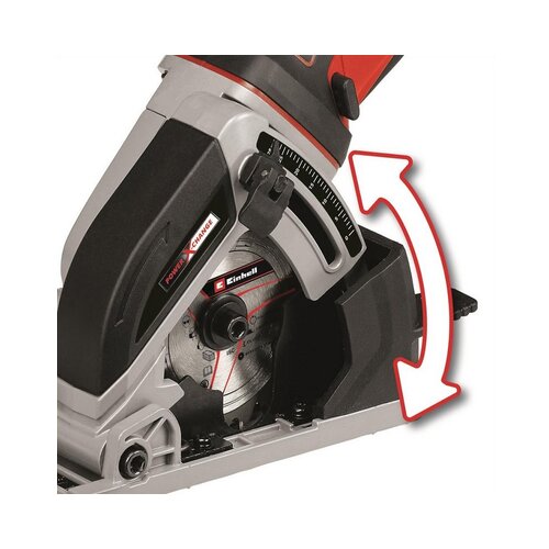 Einhell akumulatorska mini ručna kružna pila TE-CS 18/89 Li - SOLO Slike
