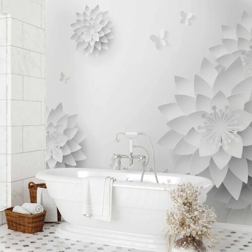  Foto tapeta - Oriental Flowers 500x350 Vodootporna Slike