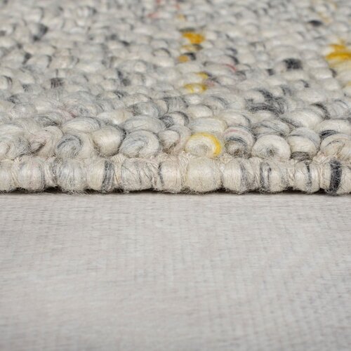 Flair Rugs Kremno bela ročno tkana preproga iz me&amp;scaron;anice volne 120x170 cm Minerals &amp;ndash; Slike