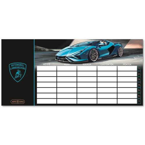 Ars Una Lamborghini modri dvostranski urnik Cene