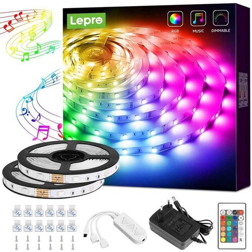  Set led trake 10m promjenjive boje - glazbene Slike