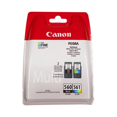Canon Komplet črnil PG-560/CL-561 MULTI ZA Pixma TS5350/TS5351/TS5352 Slike