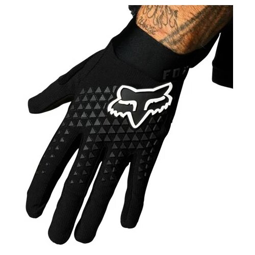 Fox men's cycling gloves defend - black Cene