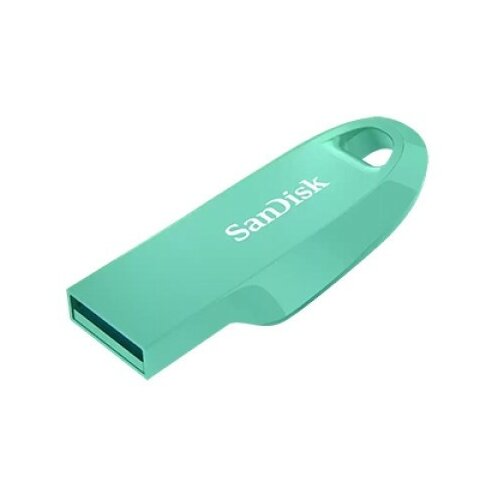 San Disk ultra curve USB 3.2 flash drive 128GB, green Cene