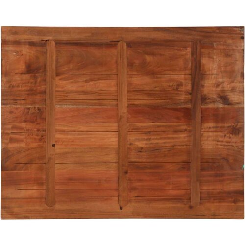  Stolna ploča 90x80x2 5 cm pravokutna masivno obnovljeno drvo Slike