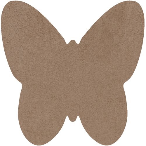RugsX Preproge Sodobna pralna preproga SHAPE 3150 Metulj shaggy 80x80 cm Bež Cene