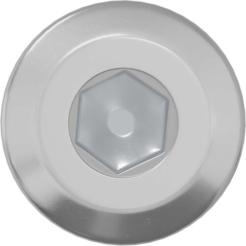  Vijak s plastičnom glavom 2 pcs Srebrno M6 x 30 mm Čelik Slike