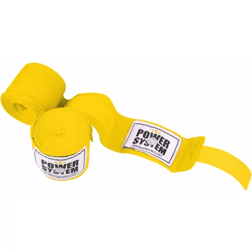 Power System Boxing Wraps boksački zavoji boja Yellow 1 kom
