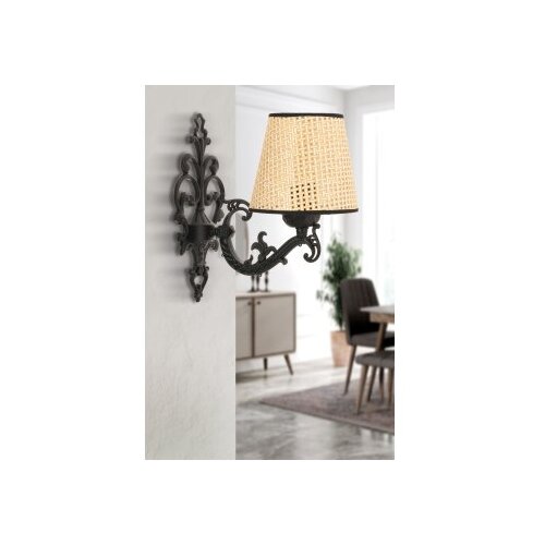 Opviq zidna lampa claire coral black oak Cene