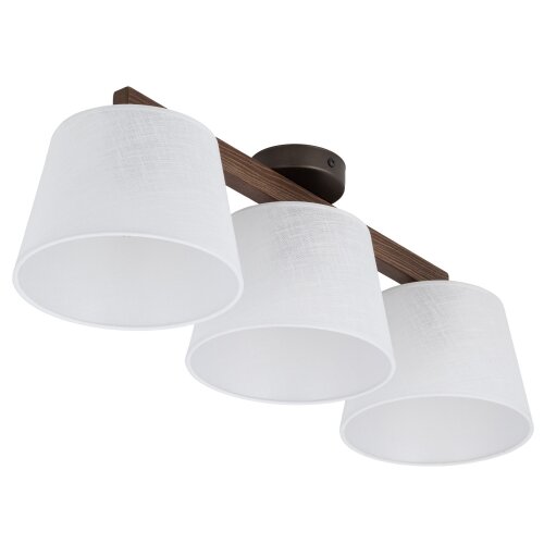 Brilagi plafonski luster latte 3xE27/15W/230V borovina/bela Slike
