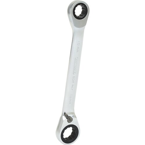 Ks Tools Dvojni obročast ključ z ragljo GEARplus, preklopna izvedba, obroč zamaknjen za 15°, 10 x 13 mm Cene