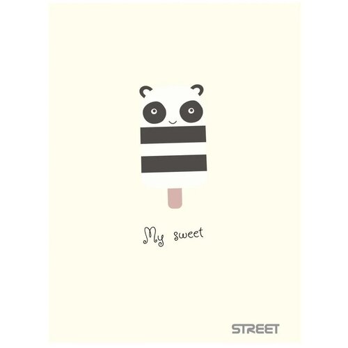  Zvezek Street Sweet A5 črte z robom Slike